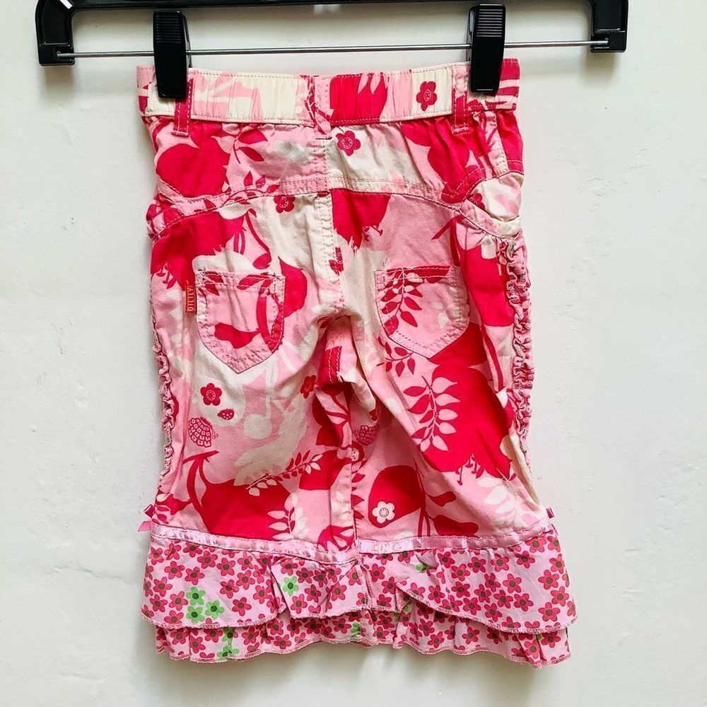 OILILY FLORAL PANT PINK 24 MONTHS SIZE 2 EUC - Picture 3 of 10